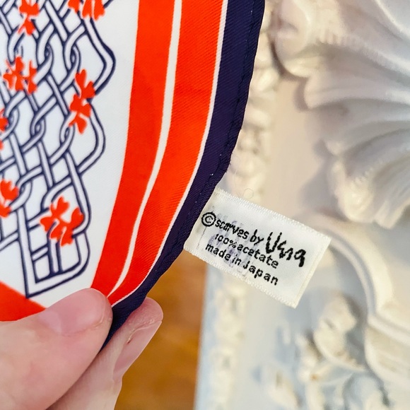 Vintage VERA GORGEOUS Geometric Print Scarf - Picture 5 of 9